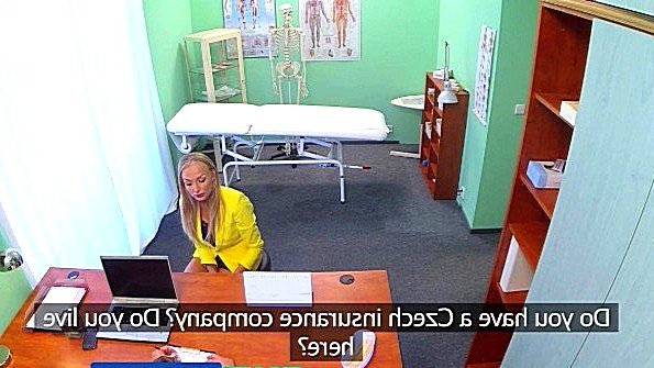 Sexy nurse hits on a patient and fucks